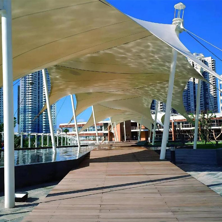 黄陵县膜结构景观棚