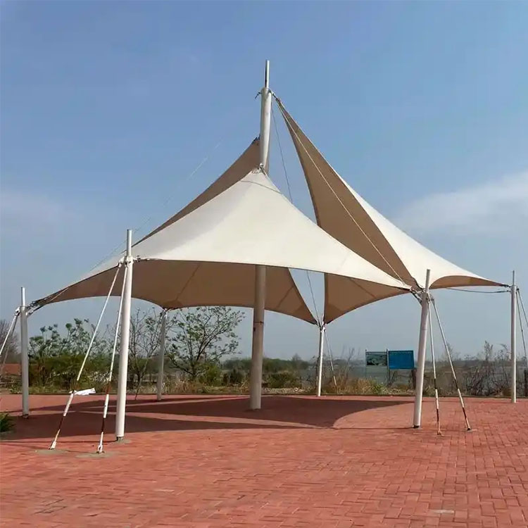 黄陵县膜结构景观棚