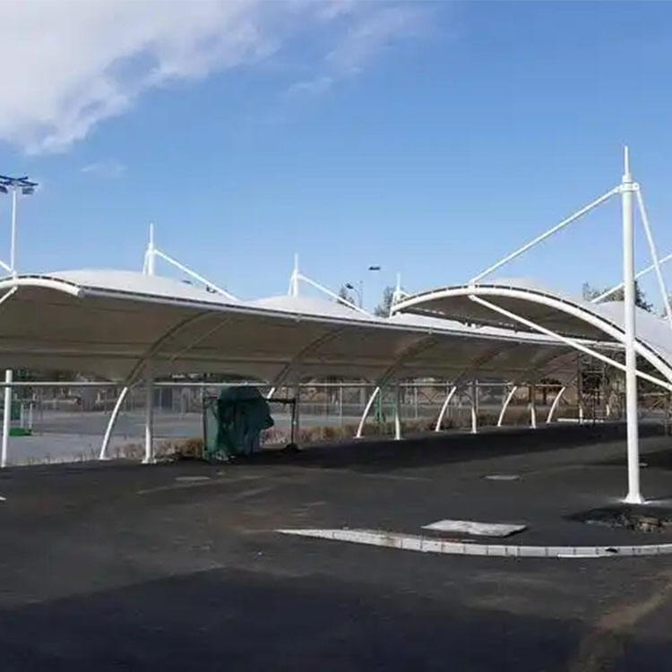 黄陵县膜结构电动车棚
